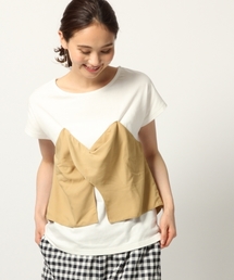 GLOBAL WORK | ビスチェレイヤードTシャツ半袖/790743(Tシャツ/カットソー)