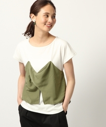 GLOBAL WORK | ビスチェレイヤードTシャツ半袖/790743(Tシャツ/カットソー)