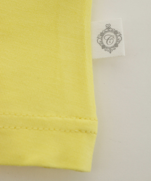 Catherine Cottage（キャサリンコテージ）の「レーヨンフリルタンクトップ（タンクトップ・キッズ・ブラック/ピンク/ライラック/イエロー/グレー/ホワイト/ネイビー・120/140/110/130）」の8枚目の写真