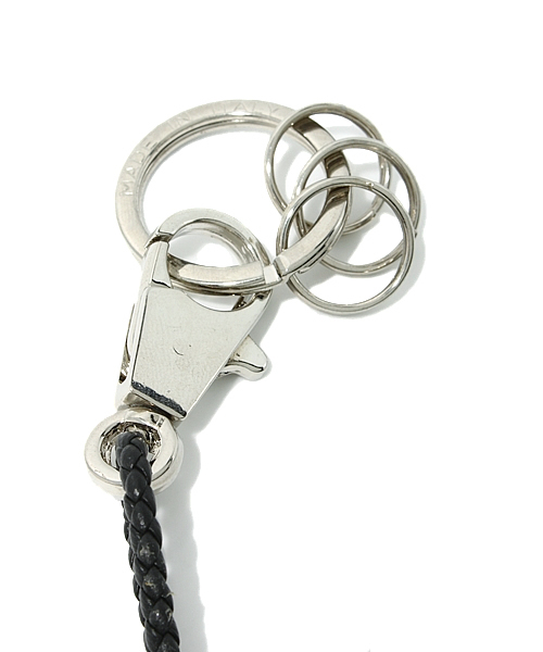 NANO universe(ナノユニバース)の「L’arcobaleno(ラルコバレーノ) / leather cord(ウォレットチェーン・メンズ・ブラック/ダークブラウン/ブルー・FREE)」の4枚目の写真