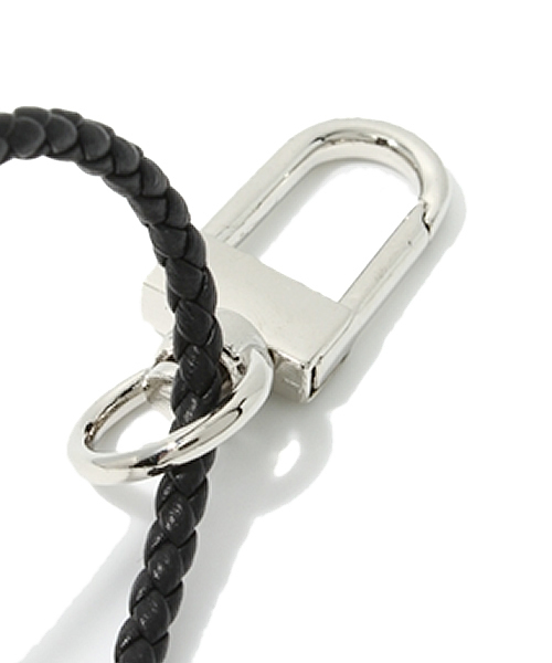 NANO universe(ナノユニバース)の「L’arcobaleno(ラルコバレーノ) / leather cord(ウォレットチェーン・メンズ・ブラック/ダークブラウン/ブルー・FREE)」の5枚目の写真