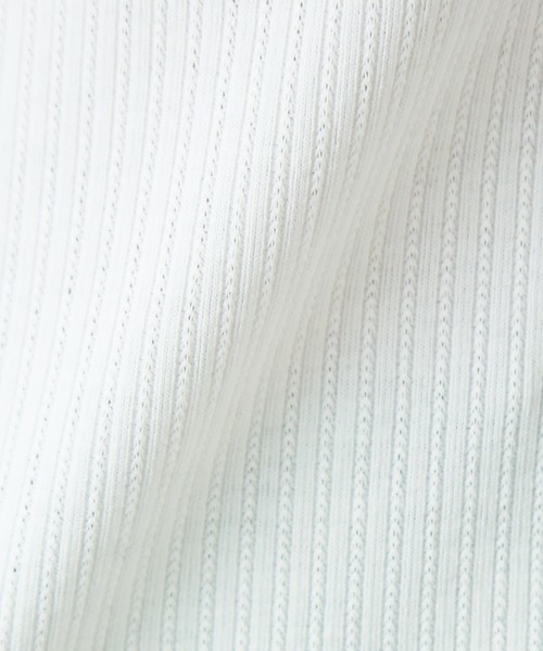 MARLENE JOBERT（マルレーヌ　ジョベル）の「テレコレースカットソー（Tシャツ/カットソー・レディース・ブラック/パープル/ブラウン/オフホワイト・M）」の8枚目の写真