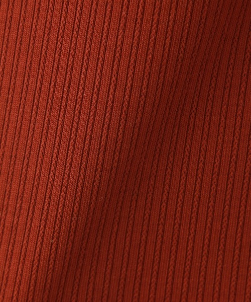 MARLENE JOBERT（マルレーヌ　ジョベル）の「テレコレースカットソー（Tシャツ/カットソー・レディース・ブラック/パープル/ブラウン/オフホワイト・M）」の7枚目の写真