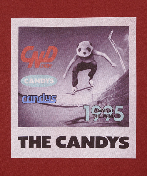 Candy Stripper(キャンディストリッパー)の「THE CANDYS BORDER L/S Tシャツ(Tシャツ/カットソー・レディース・ブラック/ベージュ/グリーン/ボルドー・2)」の10枚目の写真