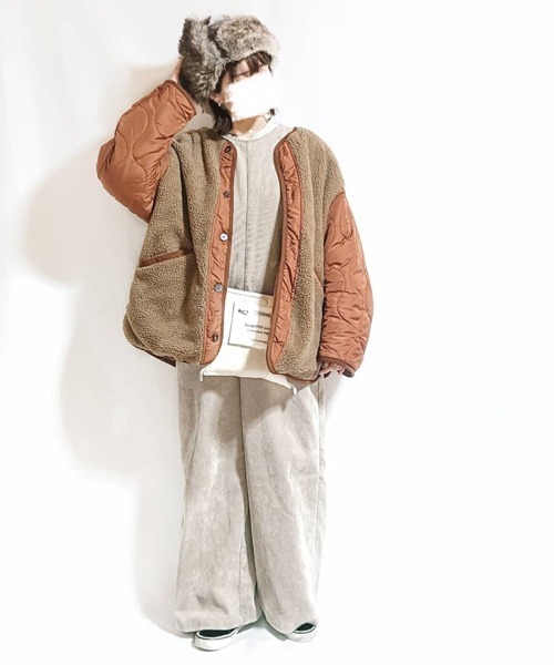 polcadot（ポルカドット）の「コーデュロイ フライトCAP（キャップ・レディース・ブラック/グレー/キャメル・FREE）」の21枚目の写真