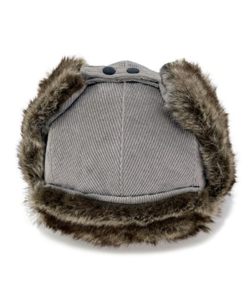 polcadot（ポルカドット）の「コーデュロイ フライトCAP（キャップ・レディース・ブラック/グレー/キャメル・FREE）」の11枚目の写真