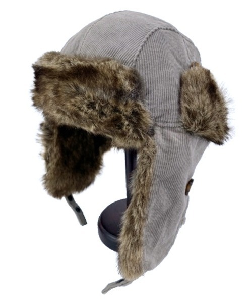 polcadot（ポルカドット）の「コーデュロイ フライトCAP（キャップ・レディース・ブラック/グレー/キャメル・FREE）」の10枚目の写真