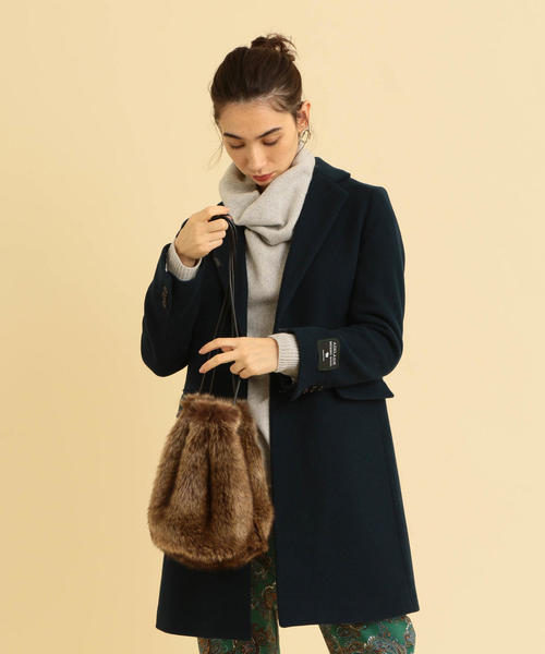 BEAUTY&YOUTH UNITED ARROWS（ビューティーアンドユースユナイテッドアローズ）の「BY∴ フェイクファードローストバッグ（ショルダーバッグ・レディース・ブラウン・FREE）」の11枚目の写真