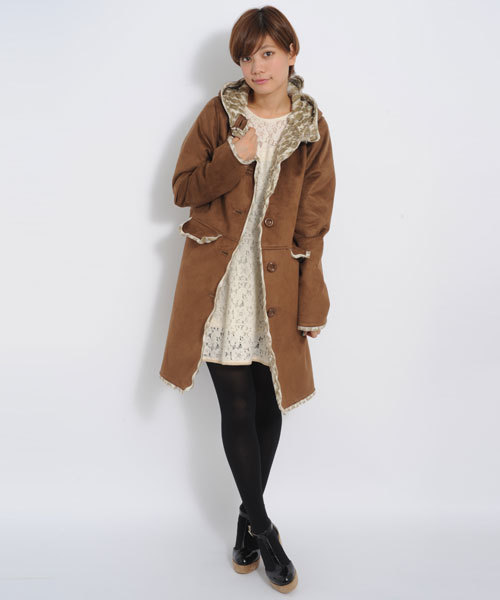 MILKFED.（ミルクフェド）の「FAUX MOUTON COAT（ムートンコート