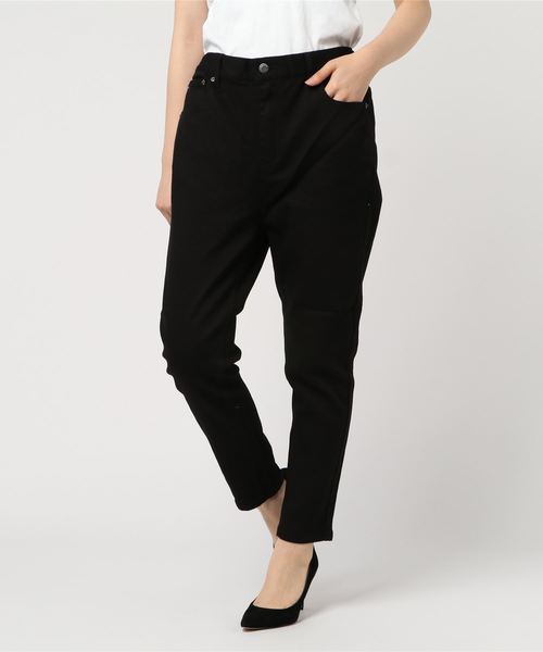 PUNYUS（プニュズ）の「クロップドスキニーパンツ（その他パンツ・レディース・ブラック/ダークインディゴブルー・1/2/4/3）」の3枚目の写真