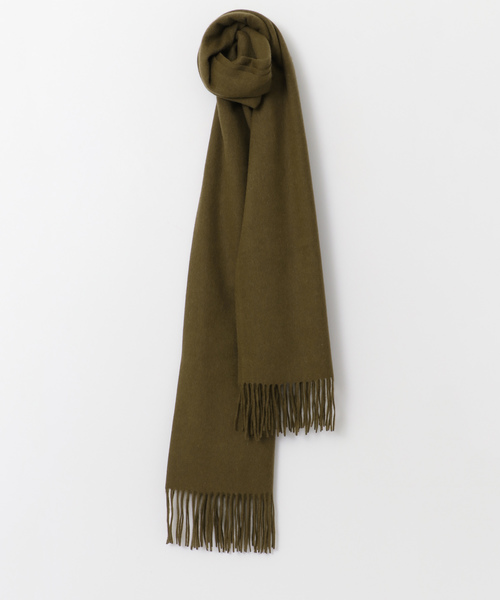 TWEED MILL（ツイードミル）の「TWEED MILL　大判ウールストール（マフラー・メンズ・チャコールグレー/ブラック/グレー/ピンク/その他1/その他2/グリーン系その他・FREE）」の4枚目の写真