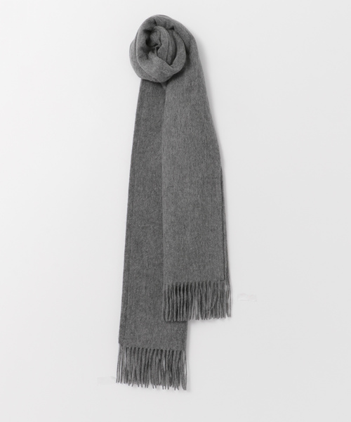 TWEED MILL（ツイードミル）の「TWEED MILL　大判ウールストール（マフラー・メンズ・チャコールグレー/ブラック/グレー/ピンク/その他1/その他2/グリーン系その他・FREE）」の3枚目の写真