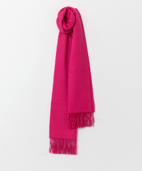 TWEED MILL（ツイードミル）の「TWEED MILL　大判ウールストール（マフラー・メンズ・チャコールグレー/ブラック/グレー/ピンク/その他1/その他2/グリーン系その他・FREE）」の5枚目の写真