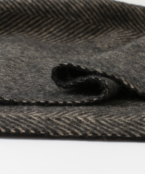 TWEED MILL（ツイードミル）の「TWEED MILL　大判ウールストール（マフラー・メンズ・チャコールグレー/ブラック/グレー/ピンク/その他1/その他2/グリーン系その他・FREE）」の14枚目の写真