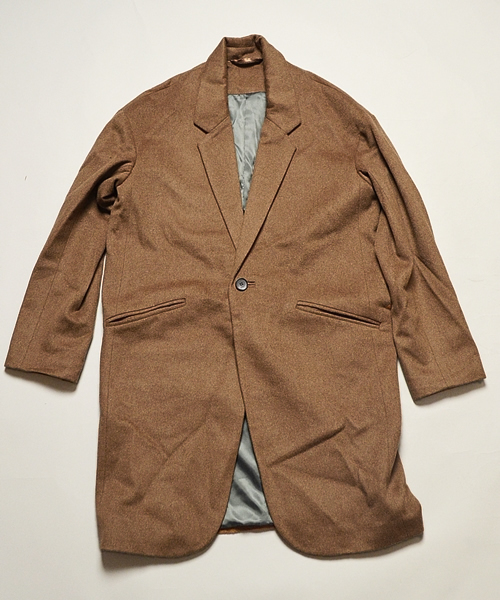 SHIPS JET BLUE(シップスジェットブルー)の「JB: ドロップショルダー/チェスターフィールドコート■(その他アウター・メンズ・ブラック/キャメル・SMALL/MEDIUM)」の7枚目の写真