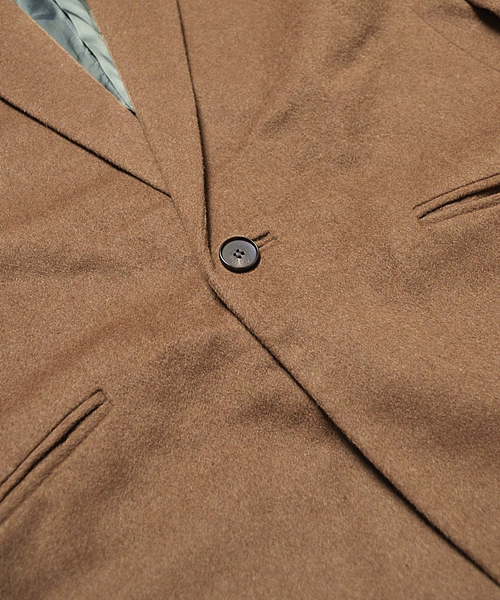 SHIPS JET BLUE(シップスジェットブルー)の「JB: ドロップショルダー/チェスターフィールドコート■(その他アウター・メンズ・ブラック/キャメル・SMALL/MEDIUM)」の9枚目の写真