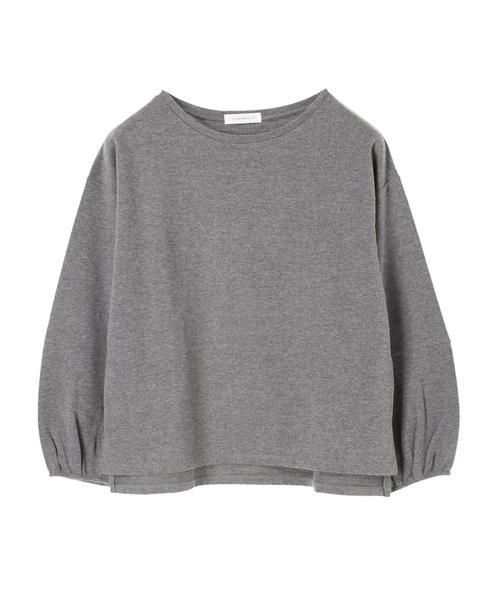 AMERICAN HOLIC(アメリカンホリック)の「・袖切替えボリュームプルオーバー(Tシャツ/カットソー・レディース・ブラック/グレー/マスタード/カーキ・FREE)」の7枚目の写真