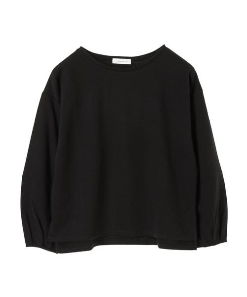 AMERICAN HOLIC(アメリカンホリック)の「・袖切替えボリュームプルオーバー(Tシャツ/カットソー・レディース・ブラック/グレー/マスタード/カーキ・FREE)」の5枚目の写真