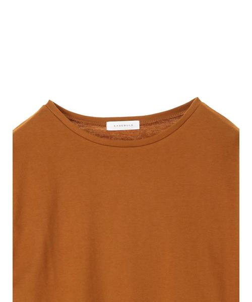 AMERICAN HOLIC(アメリカンホリック)の「・袖切替えボリュームプルオーバー(Tシャツ/カットソー・レディース・ブラック/グレー/マスタード/カーキ・FREE)」の12枚目の写真