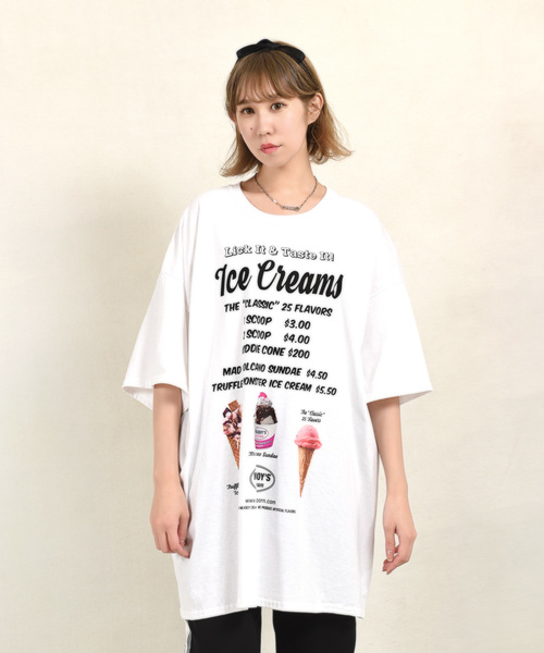 MILKBOY（ミルクボーイ）の「ICE CREAMS Tシャツ（Tシャツ/カットソー