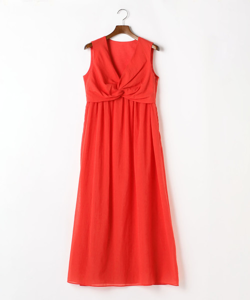 セール ワンピース ワンピース Martinique コットンボイルフロントツイストワンピース ワンピース Martinique マルティニーク のファッション Martinique マルティニーク のワンピース Laventure Laventure 秋冬新作 の