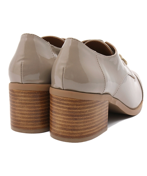 mystic(ミスティック)の「エナメルレースアップ(パンプス・レディース・ブラック/ベージュ/モカ・37/36/38)」の11枚目の写真