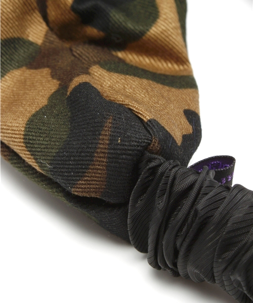 SHIPS for women（シップスフォーウィメン）の「Joelle Gagnard×SHIPS:カモターバン（ヘアバンド・レディース・グリーン・ONE SIZE）」の4枚目の写真