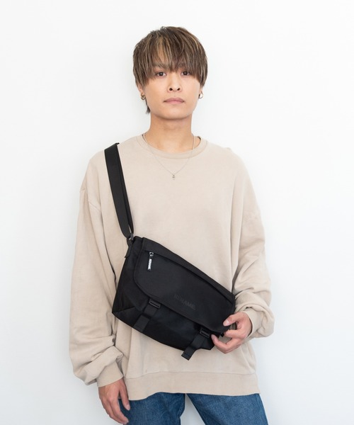 DEVICE（デバイス）の「Rename CORDURAナイロン ダブルバックル メッセンジャー ショルダーバッグ（ショルダーバッグ・レディース・ブラック×イエロー/ブラック/ブラック×ホワイト・FREE）」の14枚目の写真