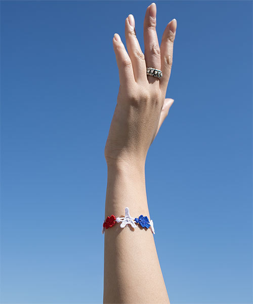 ODORANTES nano･universe（オドラント ナノ・ユニバース）の「cruciani/wb:FLAGS（ブレスレット・レディース・その他1/その他2/その他3/その他10/その他4/その他5/その他6/その他7/その他8/その他9・FREE）」の3枚目の写真