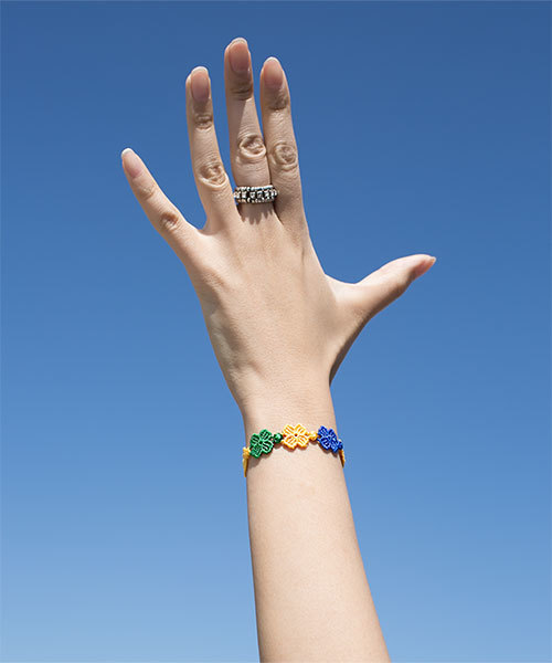 ODORANTES nano･universe（オドラント ナノ・ユニバース）の「cruciani/wb:FLAGS（ブレスレット・レディース・その他1/その他2/その他3/その他10/その他4/その他5/その他6/その他7/その他8/その他9・FREE）」の4枚目の写真