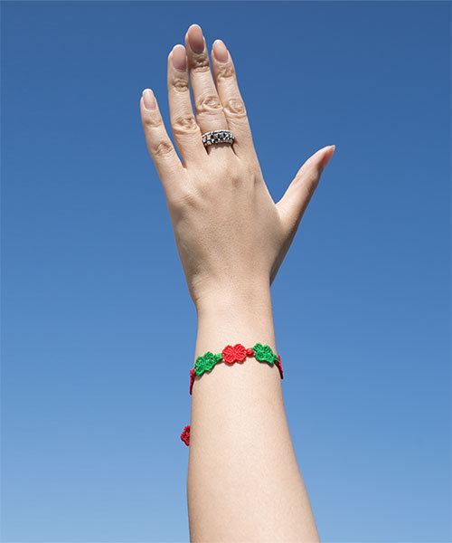 ODORANTES nano･universe（オドラント ナノ・ユニバース）の「cruciani/wb:FLAGS（ブレスレット・レディース・その他1/その他2/その他3/その他10/その他4/その他5/その他6/その他7/その他8/その他9・FREE）」の6枚目の写真