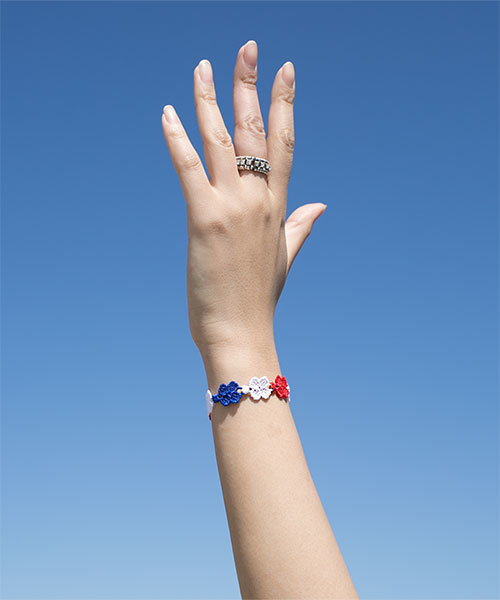 ODORANTES nano･universe（オドラント ナノ・ユニバース）の「cruciani/wb:FLAGS（ブレスレット・レディース・その他1/その他2/その他3/その他10/その他4/その他5/その他6/その他7/その他8/その他9・FREE）」の7枚目の写真