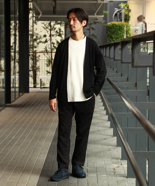 JOURNAL STANDARD(ジャーナルスタンダード)の「ホールガーメントBIGシルエットKNITカーディガン(カーディガン/ボレロ・メンズ・ベージュ/ブラック/ネイビー/チャコールグレー・マルチサイズ)」の5枚目の写真