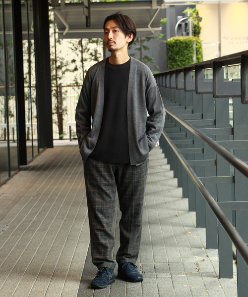 JOURNAL STANDARD(ジャーナルスタンダード)の「ホールガーメントBIGシルエットKNITカーディガン(カーディガン/ボレロ・メンズ・ベージュ/ブラック/ネイビー/チャコールグレー・マルチサイズ)」の6枚目の写真