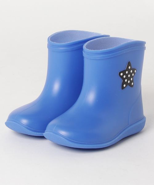 StompStamp(ストンプスタンプ)の「Yors army world/ユアーズアーミーワールド/Rain shose/星スター柄レインシューズ(レインシューズ)」|ネイビー