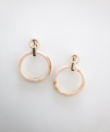 アクリルデザインイヤリング
