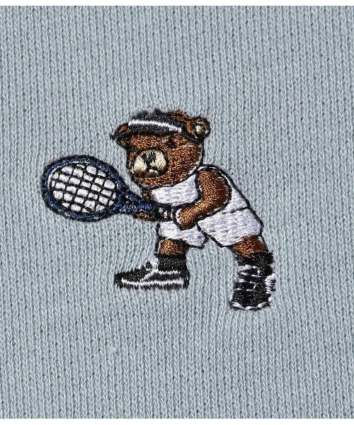JUNRED（ジュンレッド）の「BEAR刺繍オージーコットンスウェット（スウェット・メンズ・ホワイト/ネイビー/ベージュ/サックスブルー・LL/M/L）」の18枚目の写真