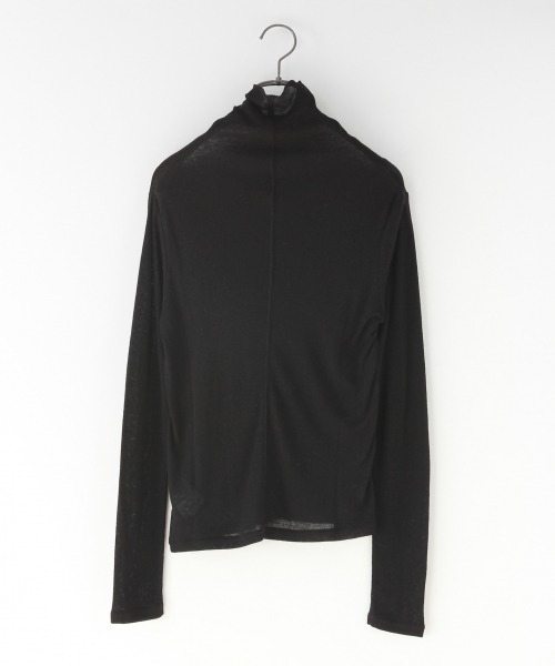 LOWRYS FARM（ローリーズファーム）の「ボトルネックプルオーバー　869354（Tシャツ/カットソー・レディース・ブラック/オフホワイト/グリーン・FREE）」の14枚目の写真