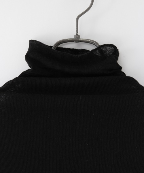 LOWRYS FARM（ローリーズファーム）の「ボトルネックプルオーバー　869354（Tシャツ/カットソー・レディース・ブラック/オフホワイト/グリーン・FREE）」の13枚目の写真