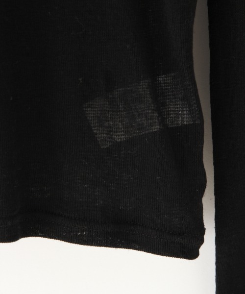 LOWRYS FARM（ローリーズファーム）の「ボトルネックプルオーバー　869354（Tシャツ/カットソー・レディース・ブラック/オフホワイト/グリーン・FREE）」の9枚目の写真