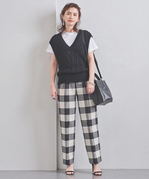 UNITED ARROWS（ユナイテッドアローズ）の「UWSC ケーブル Vネック