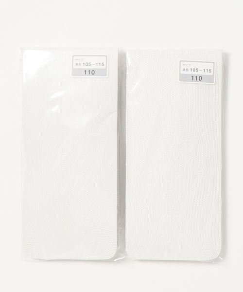 Catherine Cottage（キャサリンコテージ）の「日本製白フォーマルタイツ2足セット（タイツ/ストッキング・キッズ・ホワイト系その他/ホワイト系その他2/ホワイト系その他3/ホワイト系その他4・110/120/130/140）」の9枚目の写真