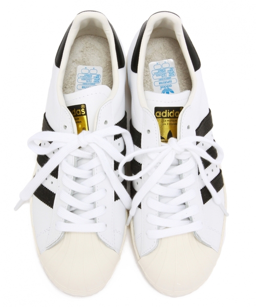 BEAUTY&YOUTH UNITED ARROWS（ビューティーアンドユースユナイテッドアローズ）の「BYBC adidas SS80s スニーカー▽（スニーカー・レディース・ホワイト/ブラック・24cm/23cm/25cm/23.5cm/24.5cm）」の3枚目の写真