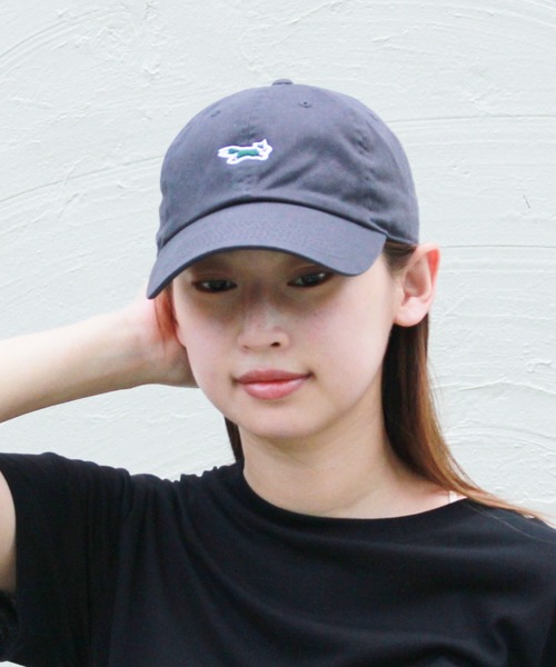 PENNEYS（ぺニーズ）の「PENNEY'S / ペニーズ THE FOX CAP フォックス ワンポイント ベースボールキャップ（キャップ・メンズ・ホワイト/ネイビー/カーキ/ブラック/チャコールグレー/ブラウン/ターコイズブルー・FREE）」の3枚目の写真