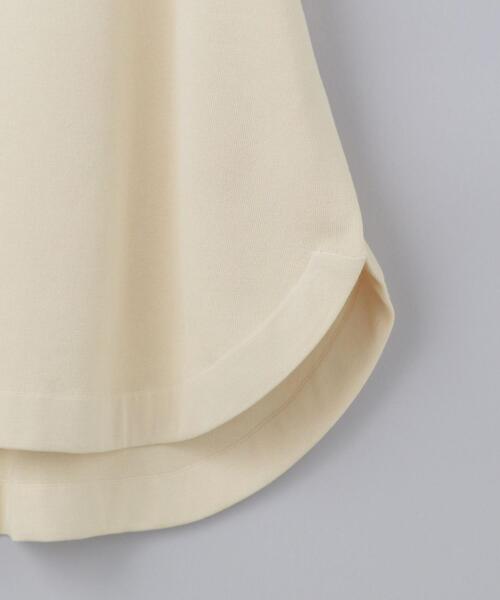 6（ロク）の「＜6(ROKU) EPAULET SKIPPER KNIT/ニット（ニット/セーター・レディース・オレンジ/オフホワイト・FREE）」の7枚目の写真