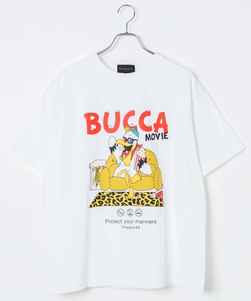 BUCCA 44(ブッカフォーティーフォー)の「【BUCCA 44】ペリカンプリントT(Tシャツ/カットソー・メンズ・ホワイト/ブラック/レッド・MEDIUM/LARGE/X-LARGE/XX-LARGE/XXX-LARGE)」の2枚目の写真