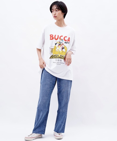BUCCA 44(ブッカフォーティーフォー)の「【BUCCA 44】ペリカンプリントT(Tシャツ/カットソー・メンズ・ホワイト/ブラック/レッド・MEDIUM/LARGE/X-LARGE/XX-LARGE/XXX-LARGE)」の5枚目の写真