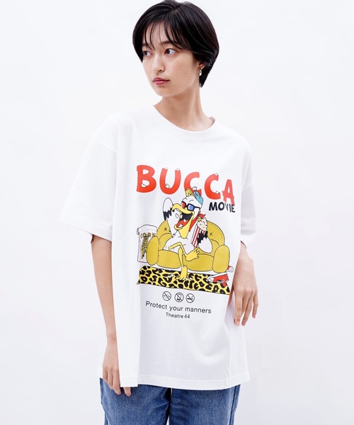 BUCCA 44(ブッカフォーティーフォー)の「【BUCCA 44】ペリカンプリントT(Tシャツ/カットソー・メンズ・ホワイト/ブラック/レッド・MEDIUM/LARGE/X-LARGE/XX-LARGE/XXX-LARGE)」の6枚目の写真