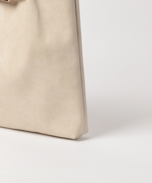 GLOBAL WORK(グローバルワーク)の「メタルポイントトート/891684(トートバッグ・レディース・ブラック/ベージュ/グリーン/アイボリー・FREE)」の11枚目の写真