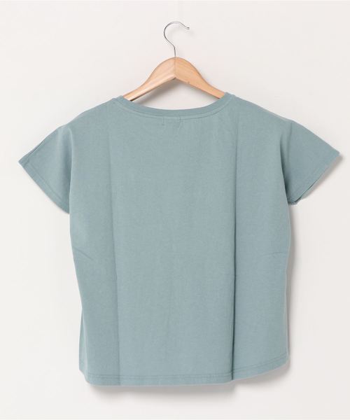 The Endless Summer（エンドレスサマー）の「[THE ENDLESS SUMMER/エンドレスサマー] 別注 BUHI Tシャツ（Tシャツ/カットソー・レディース・ホワイト/ベージュ/サックスブルー/ピンク/ライトパープル・XS）」の6枚目の写真